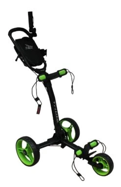 Axglo TriLite 3 Wheel Golf Trolley | Black/Green 5 Axglo TriLite 3 Wheel Golf Trolley | Black/Green -Golf Discount Store Axglo TriLite Wheel Golf Trolley Black Green 15