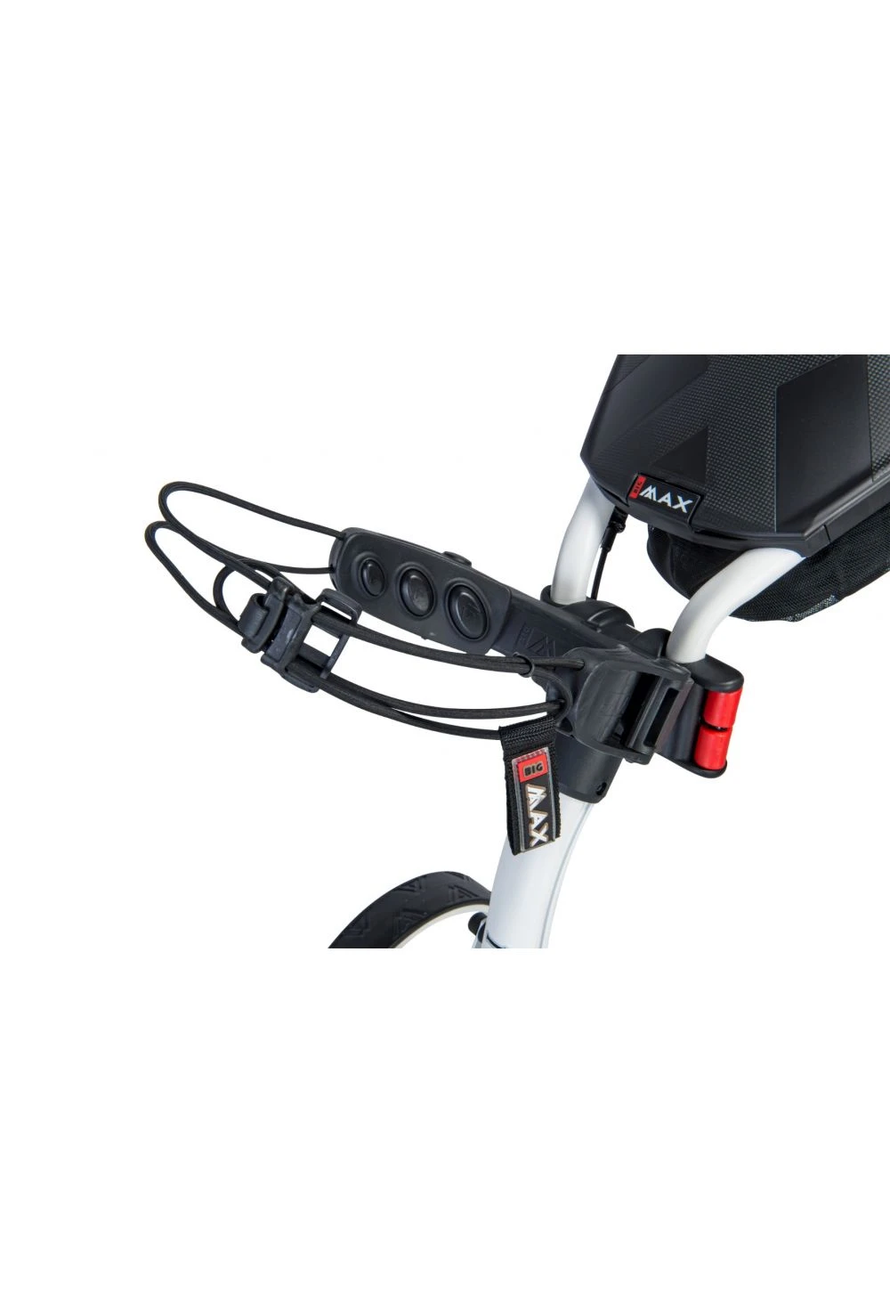 Big Max IQ 360 Push Trolley | White/Black 2 Big Max IQ 360 Push Trolley | White/Black - Image 2