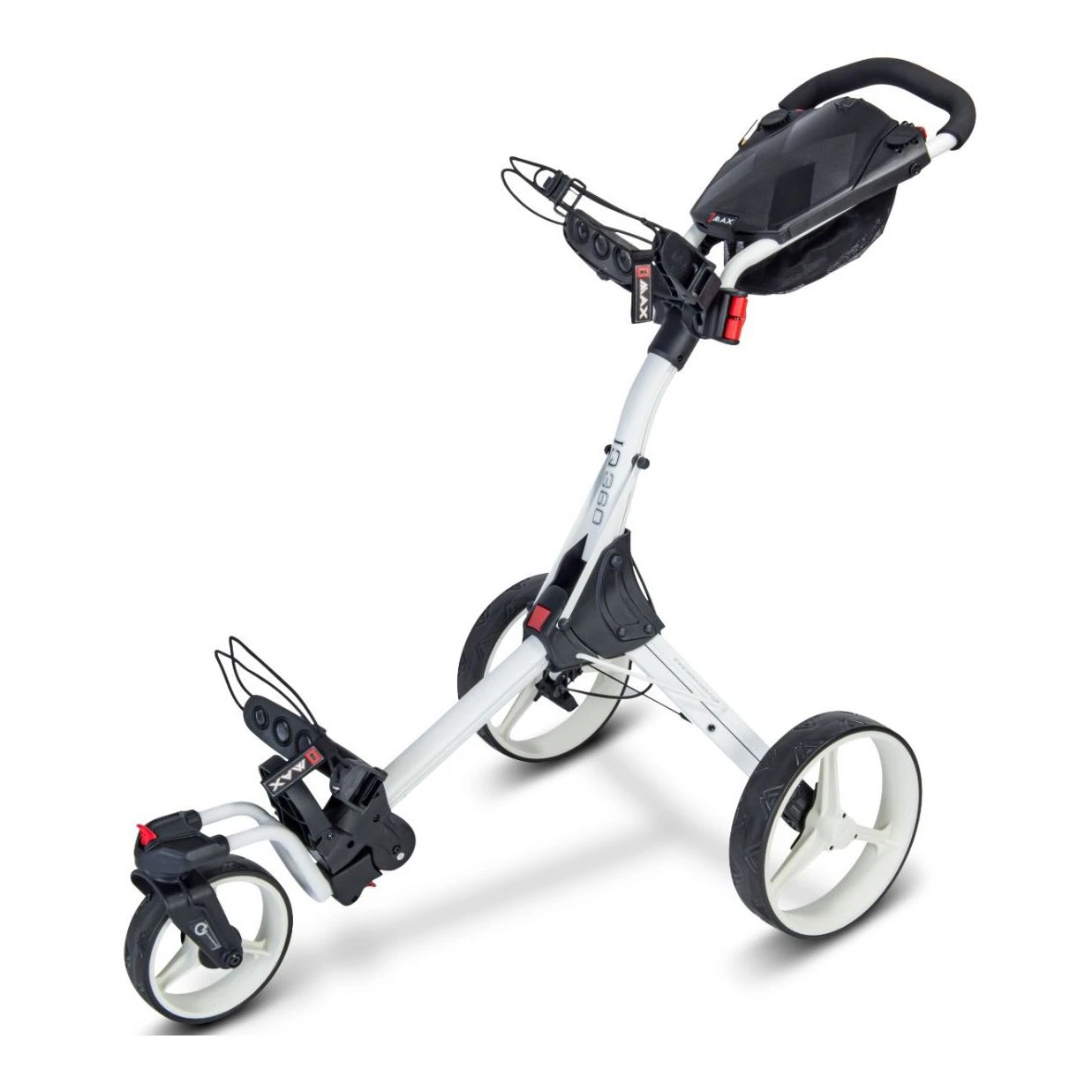Big Max IQ 360 Push Trolley | White/Black 1 Big Max IQ 360 Push Trolley | White/Black