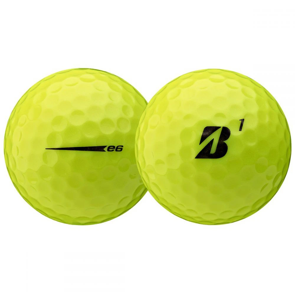 Bridgestone E6 Golf Balls | Yellow 2 Bridgestone E6 Golf Balls | Yellow - Image 2
