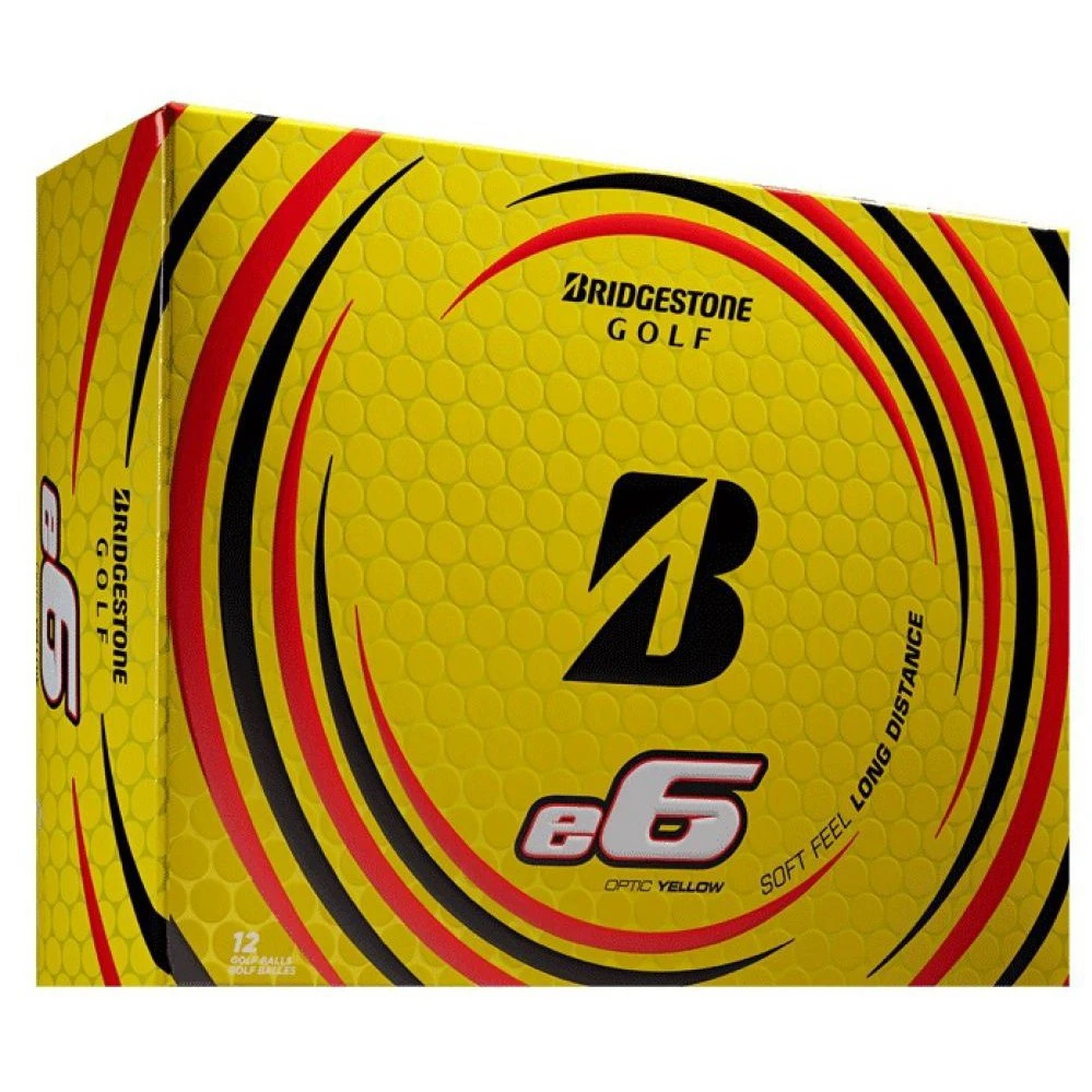 Bridgestone E6 Golf Balls | Yellow 1 Bridgestone E6 Golf Balls | Yellow
