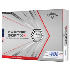 Callaway Chrome Soft X LS Triple Track Balls | White