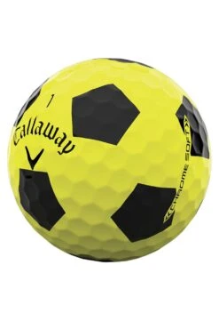 Callaway Chrome Soft Truvis Golf Balls | Yellow/Black -Golf Discount Store Callaway Chrome Soft Truvis Golf Balls Yellow 154