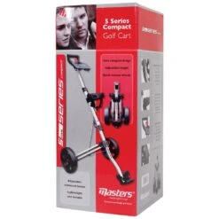 Masters 5 Series Compact Golf Pull Trolley TRP0007S 5 Masters 5 Series Compact Golf Pull Trolley TRP0007S -Golf Discount Store Masters 5 Series Compact Golf Pull Trolley TRP0007S 0