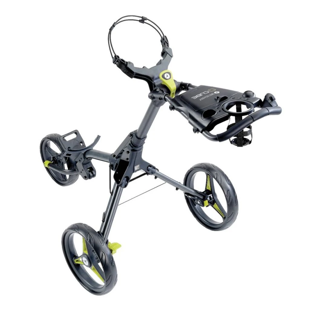 Motocaddy Cube Golf Push Trolley | Lime 2 Motocaddy Cube Golf Push Trolley | Lime - Image 2