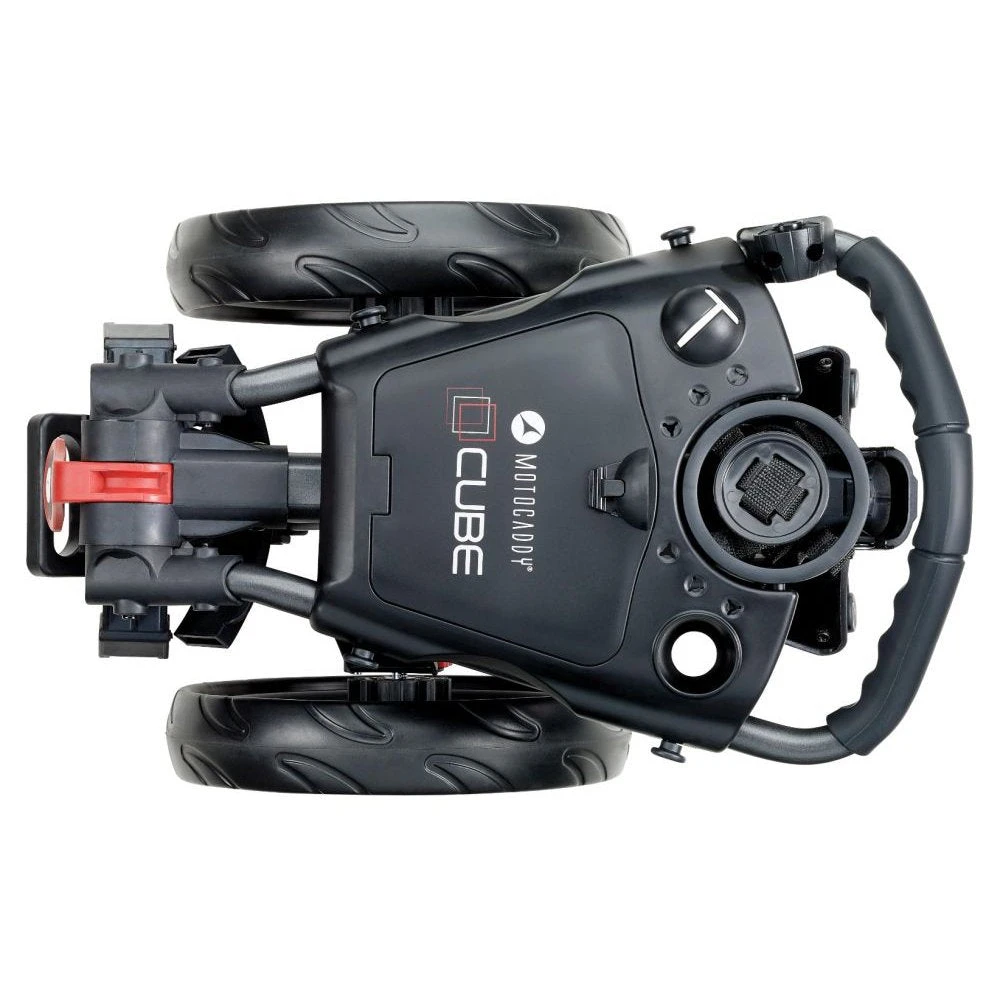 Motocaddy Cube Golf Push Trolley | Red 4 Motocaddy Cube Golf Push Trolley | Red - Image 4