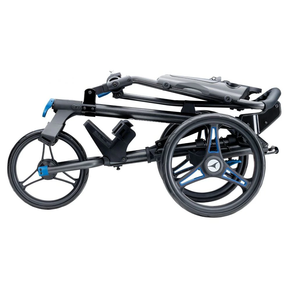 Motocaddy P1 Golf Push Trolley | Blue 2 Motocaddy P1 Golf Push Trolley | Blue - Image 2