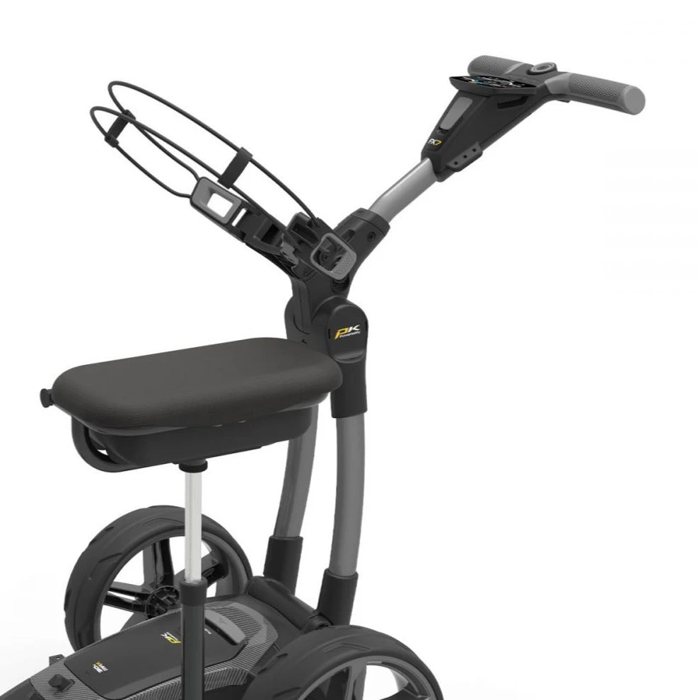 Powakaddy Electric Trolley Deluxe Seat 1 Powakaddy Electric Trolley Deluxe Seat