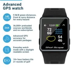 Shot Scope G3 GPS Golf Watch 5 Shot Scope G3 GPS Golf Watch -Golf Discount Store Shot Scope G3 GPS Golf Watch 9