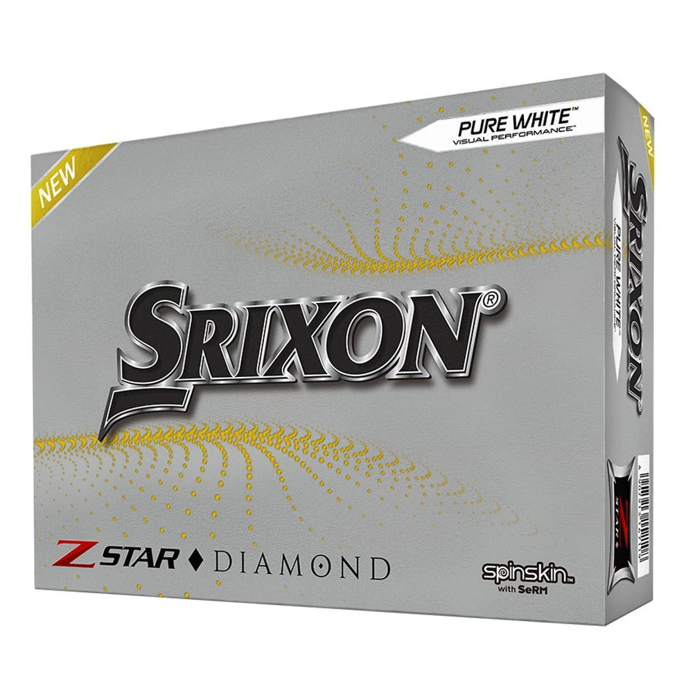 Srixon 2022 Z-Star Diamond Golf Balls | White 1 Srixon 2022 Z-Star Diamond Golf Balls | White