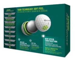 TaylorMade Tour Response Golf Balls | White 5 TaylorMade Tour Response Golf Balls | White -Golf Discount Store TM22BAL TA505 N7638401 TourResponse WHT GLB dz Tray v3