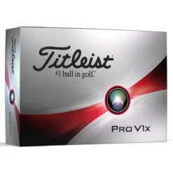 Titleist 2023 Pro V1X High Numbers Golf Balls | White