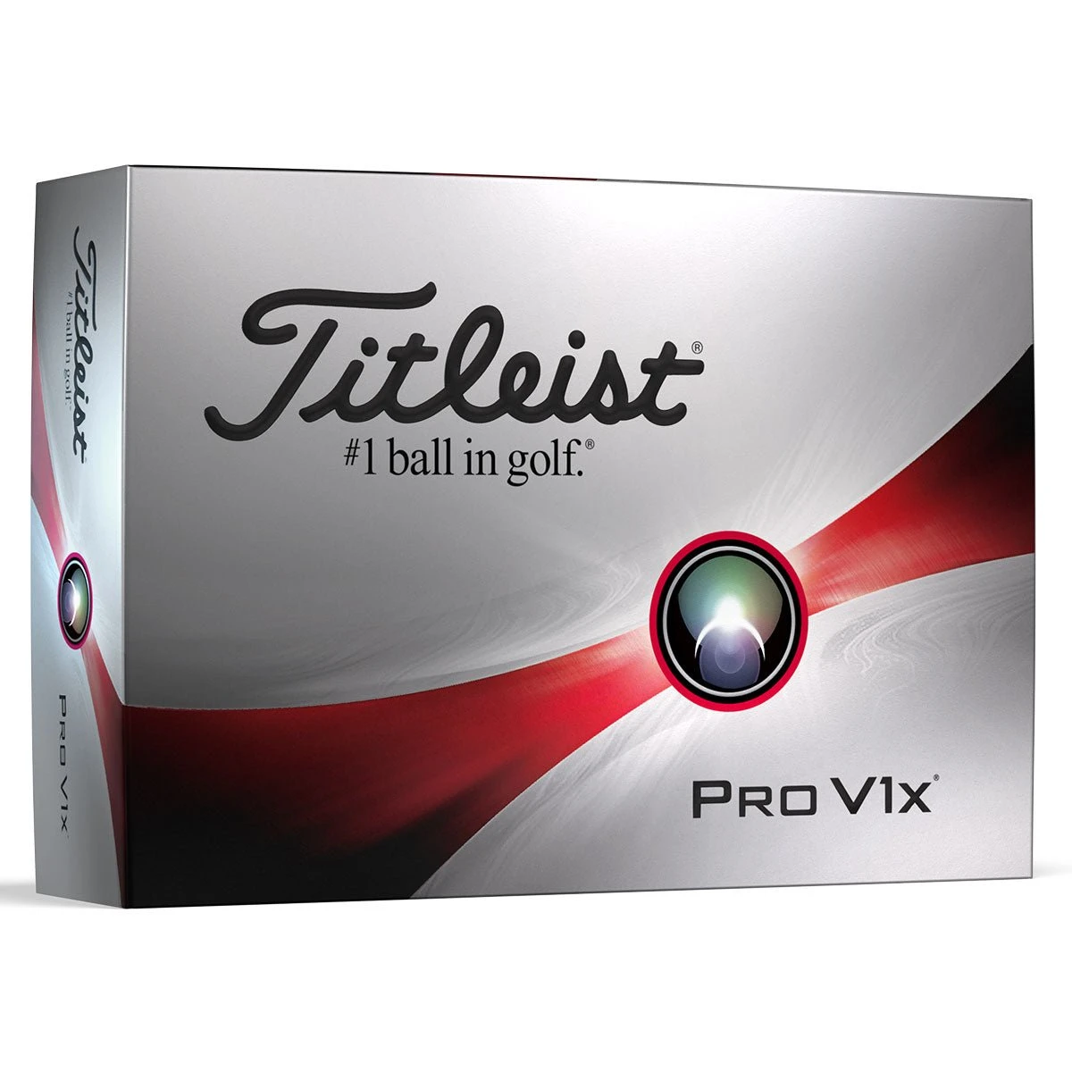 Titleist 2023 Pro V1X High Numbers Golf Balls | White 1 Titleist 2023 Pro V1X High Numbers Golf Balls | White