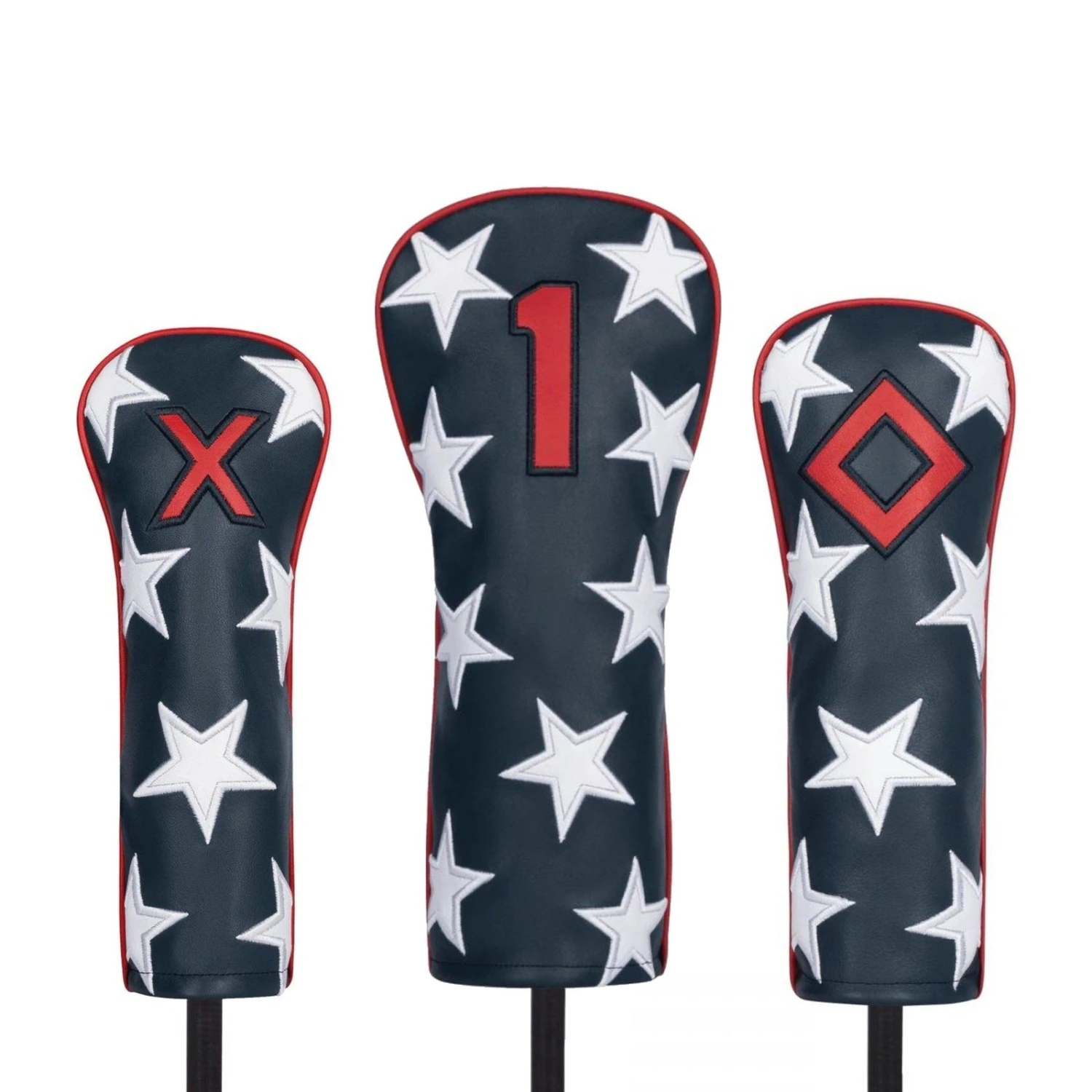 Titleist Stars And Stripes Leather Golf Headcovers TA20LHCSS 1 Titleist Stars And Stripes Leather Golf Headcovers TA20LHCSS