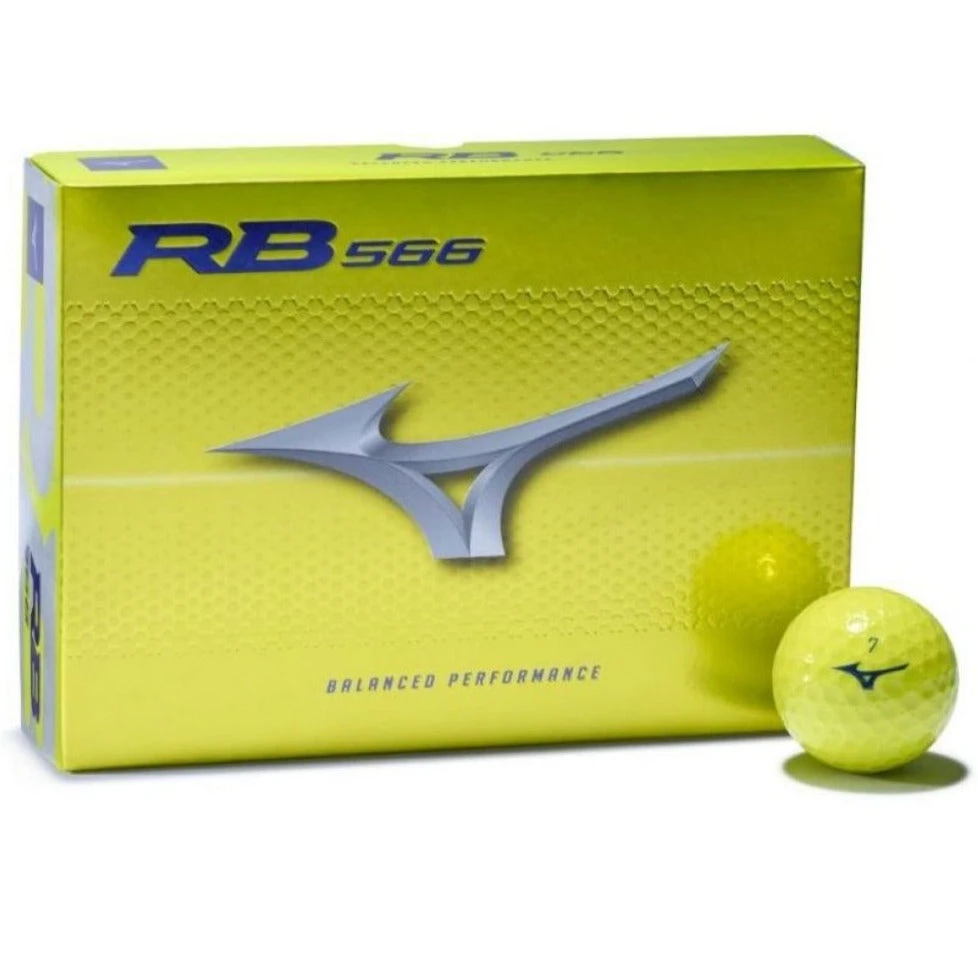 Mizuno RB566 Golf Balls | Yellow 1 Mizuno RB566 Golf Balls | Yellow