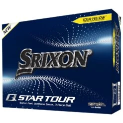 Srixon Q Star Tour Golf Balls | Yellow